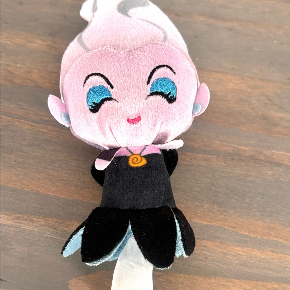 Disney Little Mermaid Mini Ursula Plush- Just Play Stuffed Animal Octopus